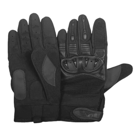 Clawed Hard Knuckle Shooter's Gloves - Black XL