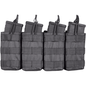 M4 120-Round Quad Quick Deploy Pouch - Black